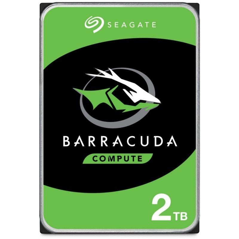 Disco Rígido Seagate Barracuda 2TB / 3,5" / SATA III / 256MB