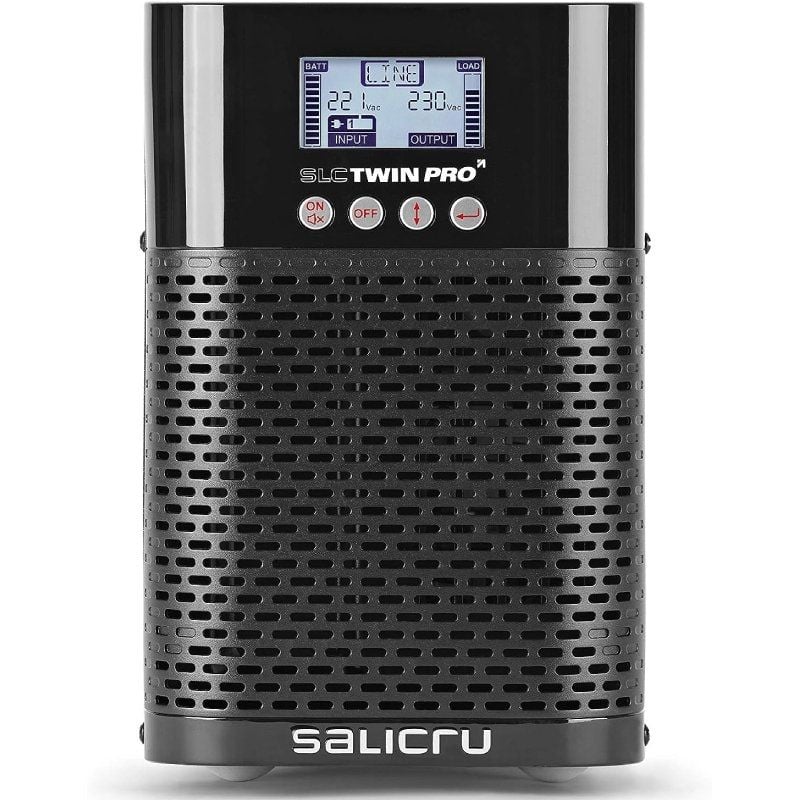 UPS Online Salicru Twin Pro2 / 700va-630w / 3 Saídas / Formato Torre