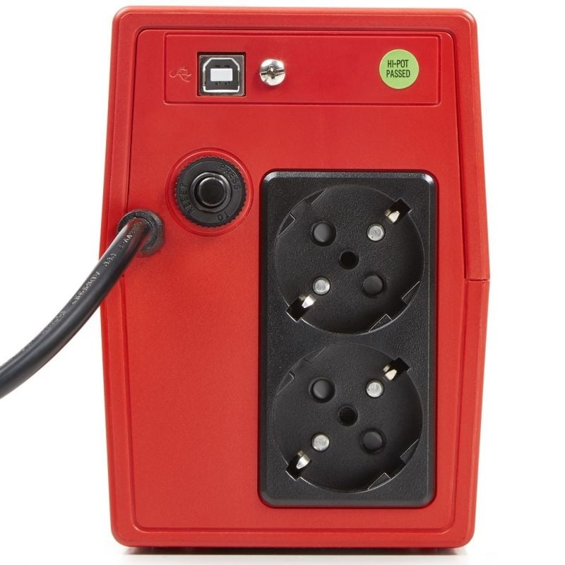 UPS Interactiva de Linha Salicru SPS 500 ONE V2 / 500va-240w / 2 Saídas / Formato Torre