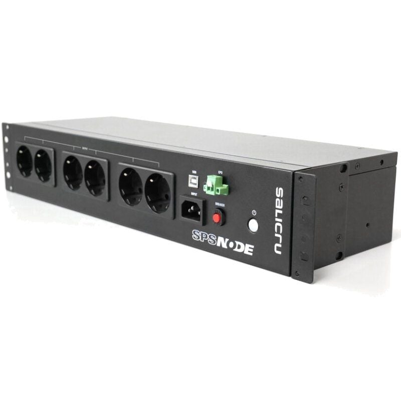 UPS Offline Salicru SPS 900 Node / 900VA / 8 Saídas / Formato 2U Rack