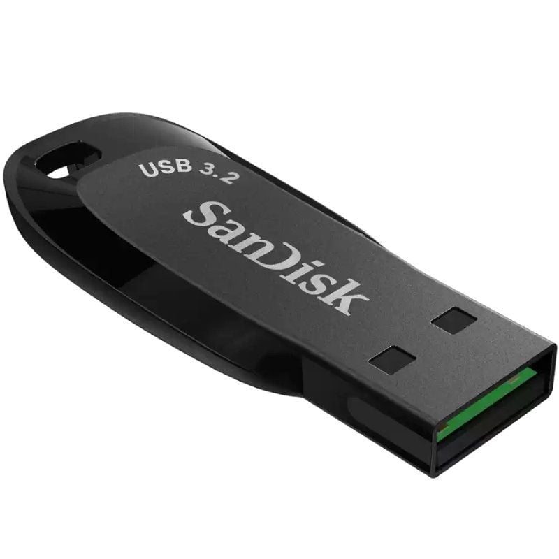 Unidade Flash Sandisk Ultra Shift USB 3.2 de 64 GB