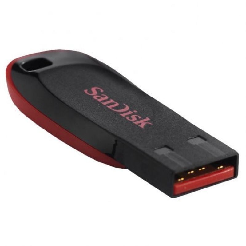 Unidade Flash Sandisk Cruzer Blade USB 2.0 128GB USB 2.0