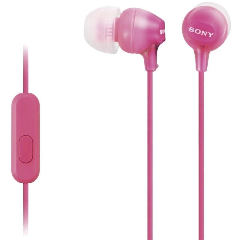 Auscultadores Intra-auriculares Sony Mdr-ex15appi / com Microfone / Jack 3.5 / Rosa