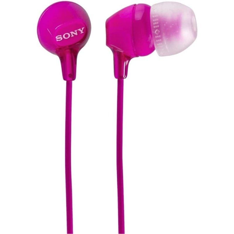Auscultadores Intra-auriculares Sony MDREX15LPP / Ficha 3.5 / Rosa