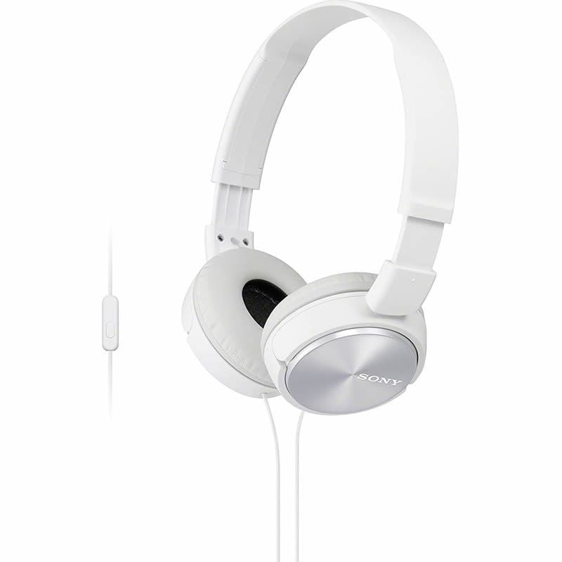 Sony MDRZX310APW Auscultadores / com Microfone / Jack 3.5 / Branco