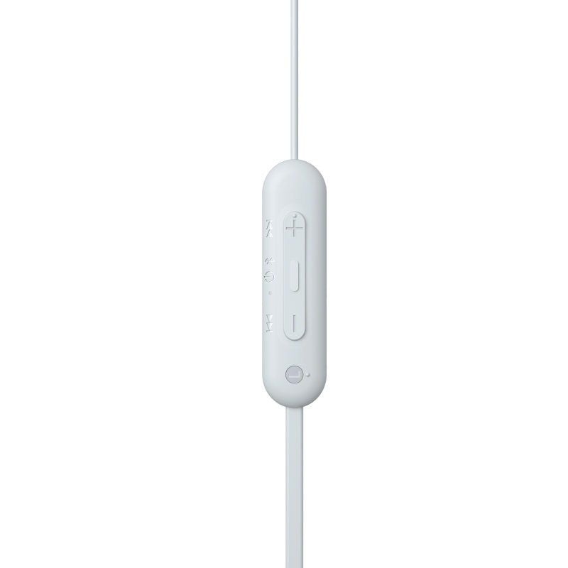 Auscultadores Intra-auriculares sem Fios Sony Wi-c100 / com Microfone / Bluetooth / Branco
