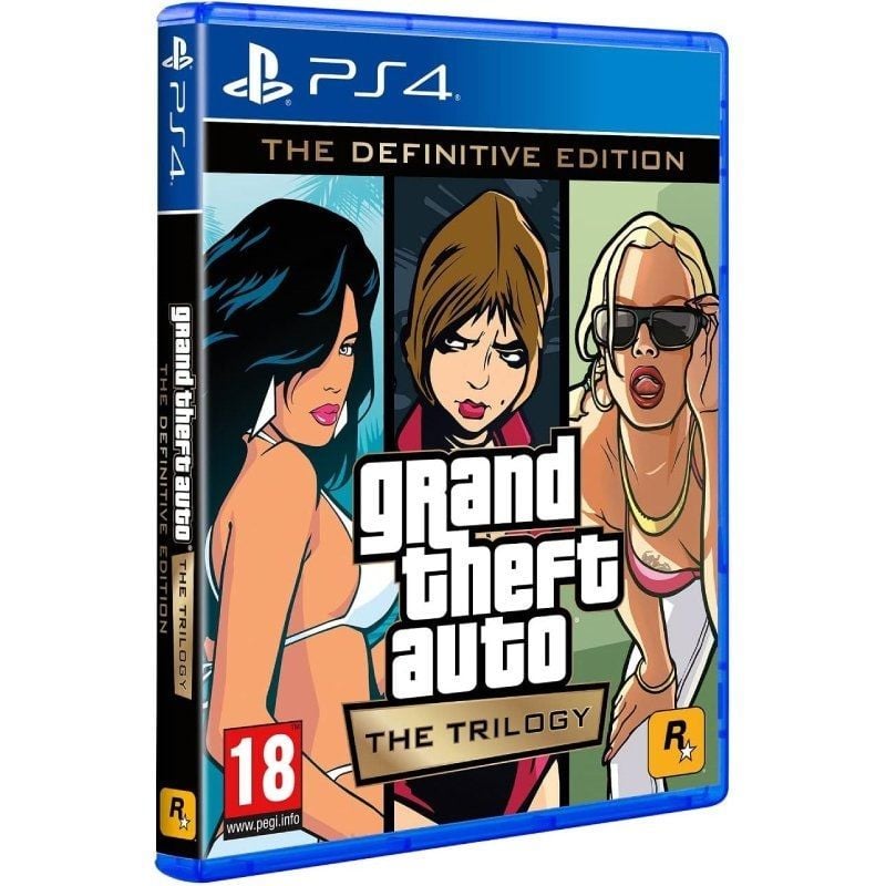 Jogo para Consola Sony PS4 Grand Theft Auto The Trilogy - The Definitive Edition