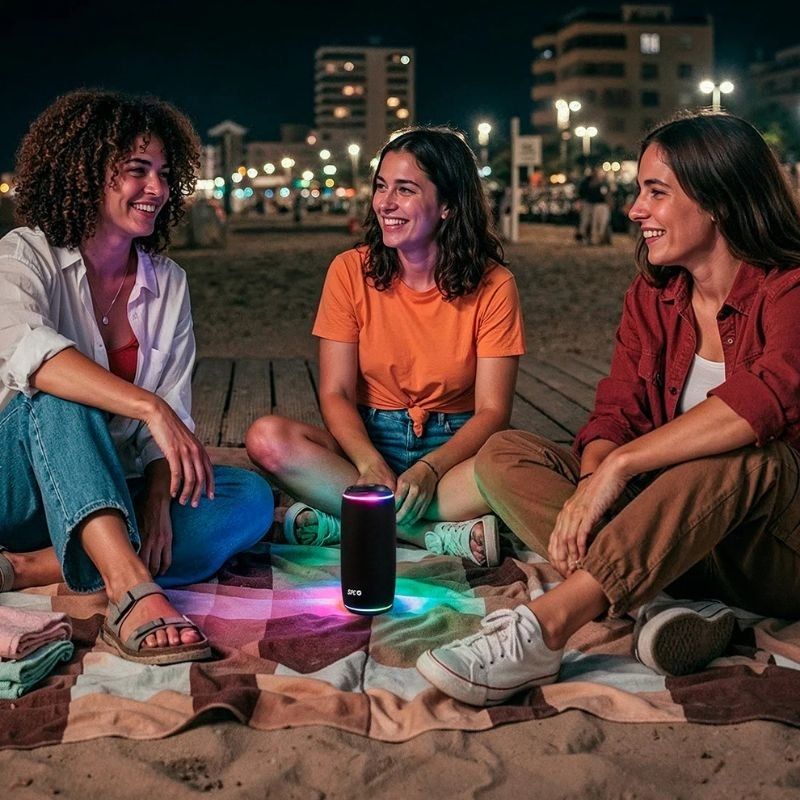 Altifalante Bluetooth SPC Orbital Glow / 25W / 2.0