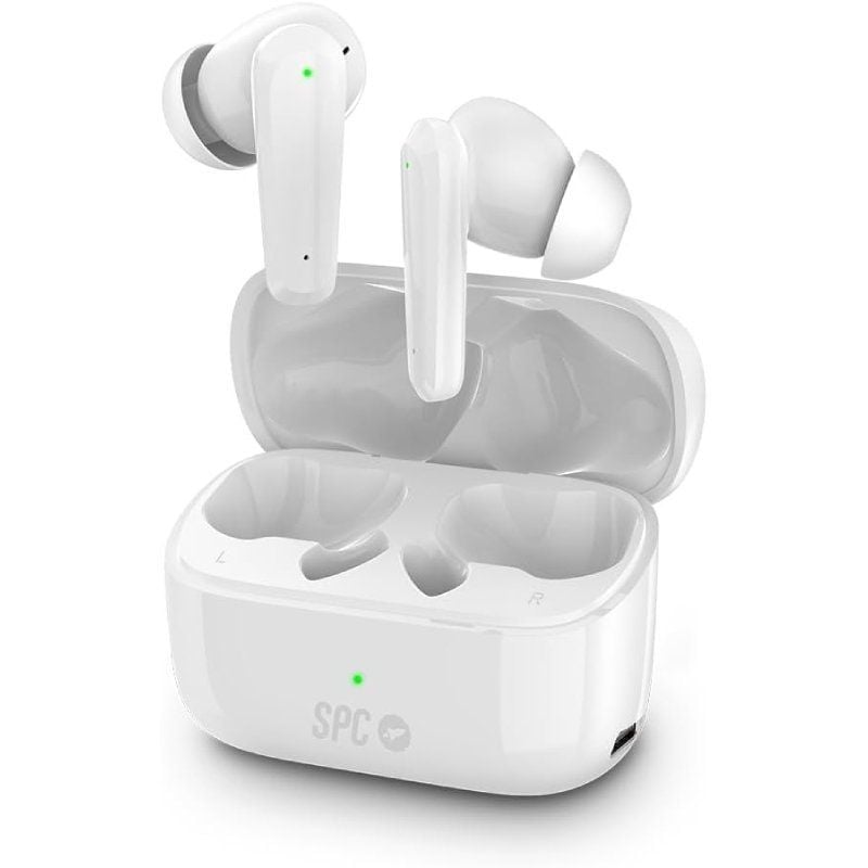 Auscultadores SPC Ether 2 Pro Bluetooth com Estojo de Carregamento / Autonomia 6,5h / Branco