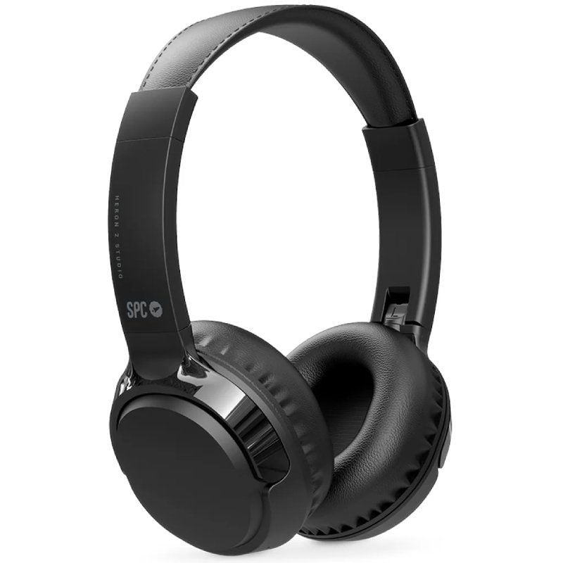 SPC Heron 2 Auscultadores sem Fios de Estúdio / com Microfone / Bluetooth / Preto