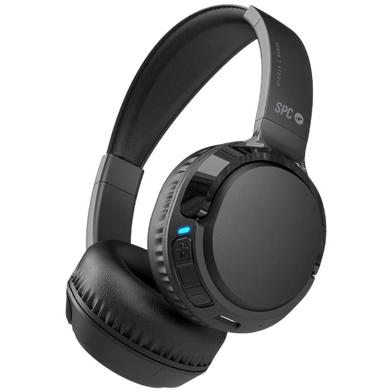 SPC Heron 2 Auscultadores sem Fios de Estúdio / com Microfone / Bluetooth / Preto