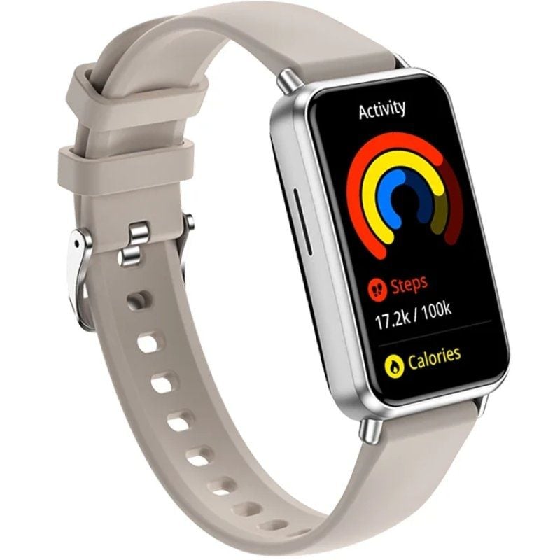 SPC Duo Fit Smartwatch / Notificações / Ritmo Cardíaco / Branco