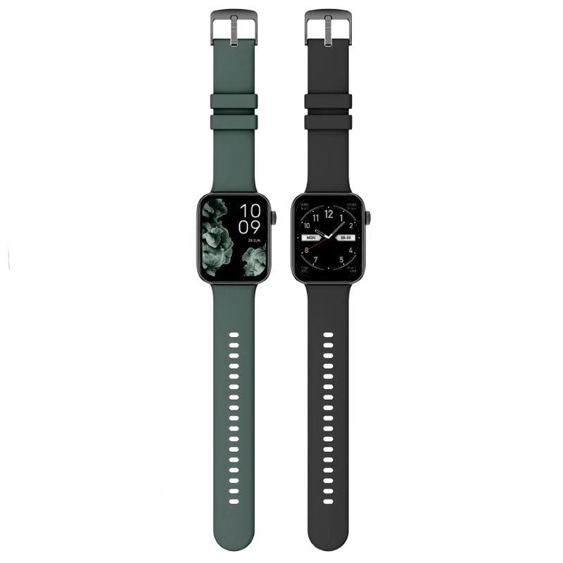 Smartwatch SPC Smartee Duo 2 9650N / Notificações / Ritmo Cardíaco / Preto / Inclui Bracelete Extra