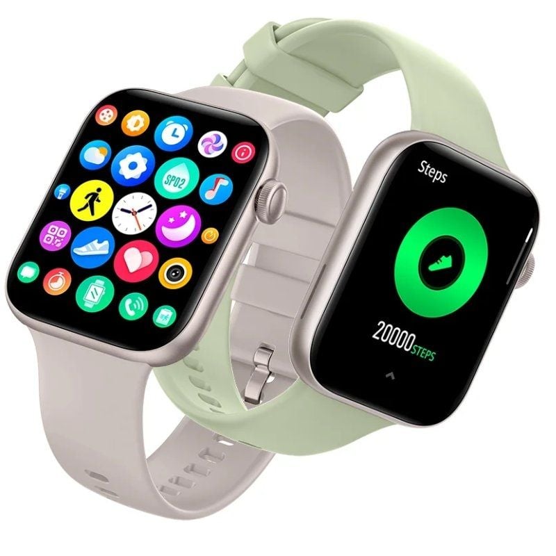 SPC Smartee Duo 2 9650B Smartwatch / Notificações / Ritmo Cardíaco / Branco / Inclui Bracelete Extra