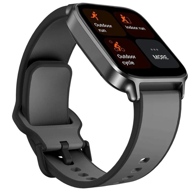 Smartwatch SPC Smartee Duo Pro 9653N / Notificações / Ritmo Cardíaco / GPS / Preto / Inclui Bracele…