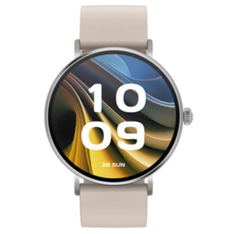 Relógio Inteligente SPC Smartee Duo Velvet 9656B / Notificações / Ritmo Cardíaco / Branco