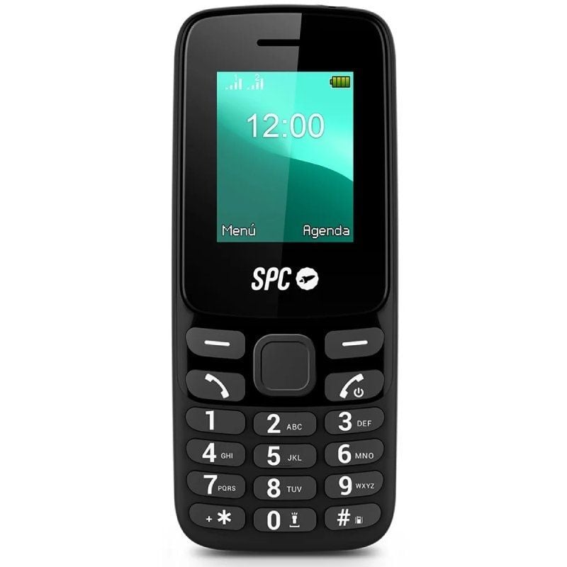 SPC Talk 2 Go Telemóvel para Seniores / Preto