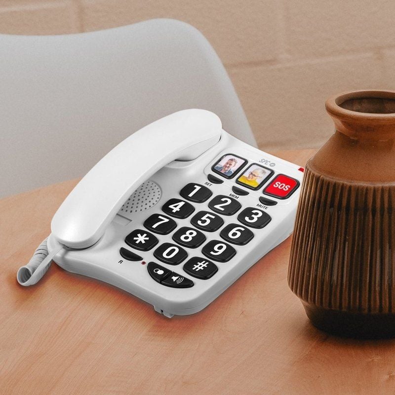 SPC Comfort Numbers 2 Telefone / Branco
