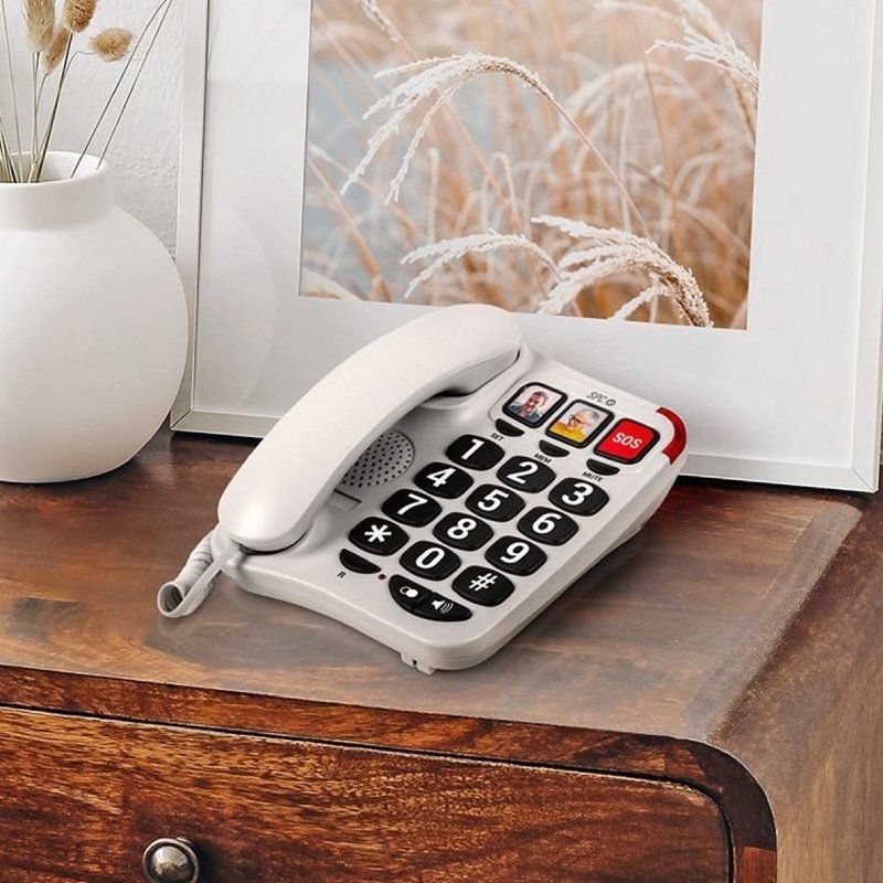 SPC Comfort Numbers 2 Telefone / Branco
