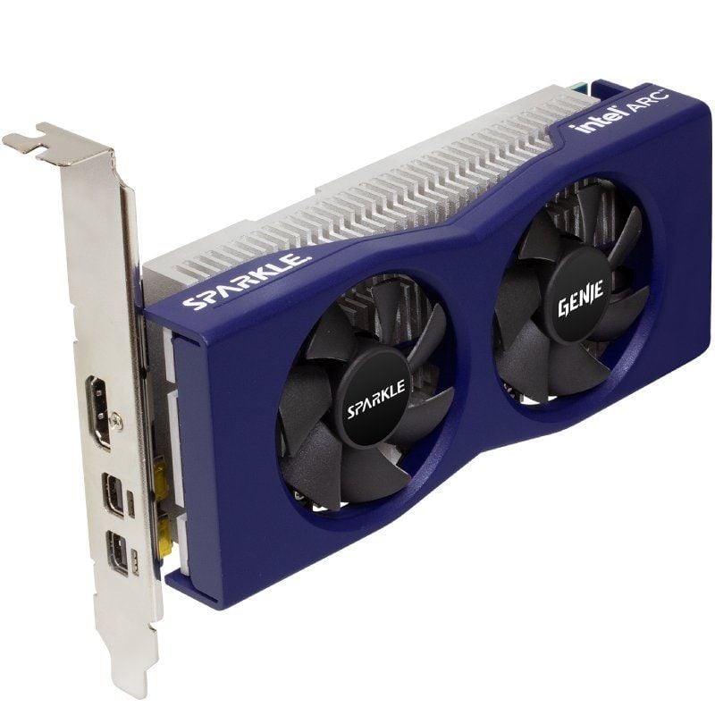 Placa Gráfica Intel Arc A380 GENIE Sparkle / 6GB GDDR6