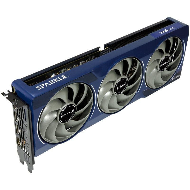 Placa Gráfica Intel Arc B580 Titan OC Edition / 12GB GDDR6 Sparkle