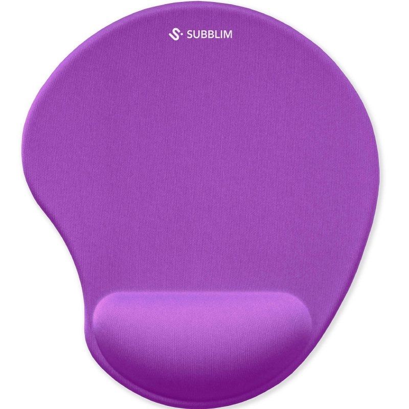 Subblim Ergonomic Ergo Neogel Mousepad Tapete de Rato Ergonómico / Roxo