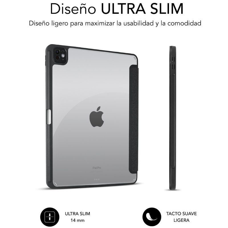Capa Anti-choque Subblim Clear Shock Case para Ipad Pro 11" 2024 M4 / Preto