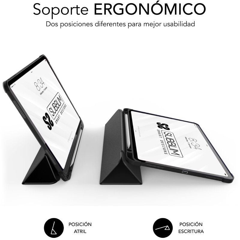 Capa Anti-choque Subblim Clear Shock Case para Ipad Pro 11" 2024 M4 / Preto