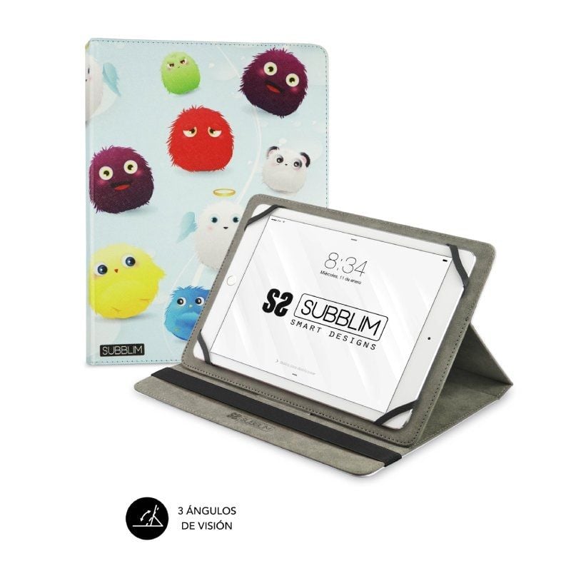 Capa Subblim Trendy Furry para Tablets de 10,1"-11"