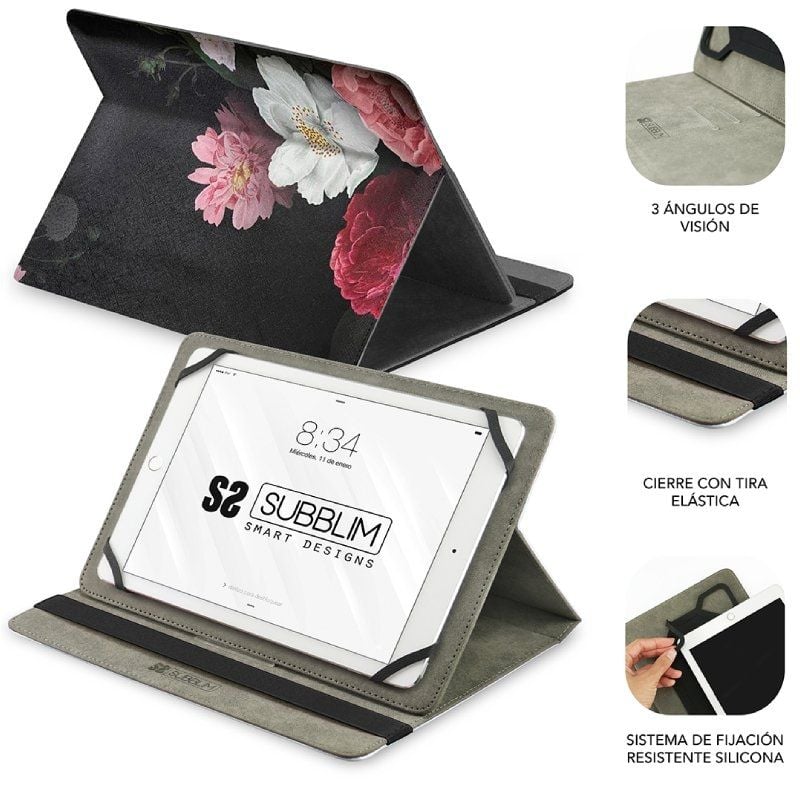 Capa Subblim Trendy Pink para Tablet de 11" / Preto