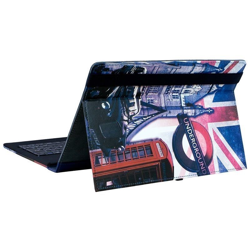Subblim Keytab Pro USB England Keyboard Keyboard Case para Tablets de 10,1"-11"
