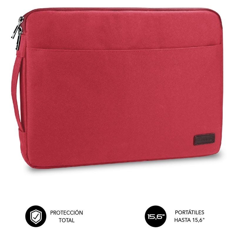 Bolsa para Computador Portátil Subblim Urban para Computadores Portáteis Até 15,6" / Vermelho