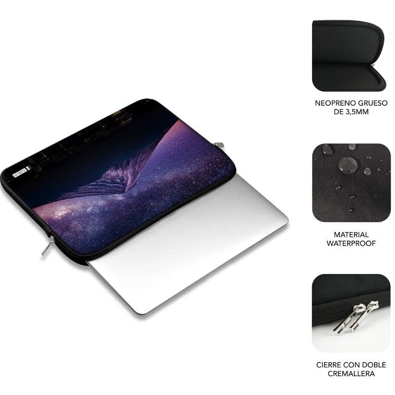 Bolsa Subblim Trendy Sleeve Neo Mountain para Computadores Portáteis Até 14".