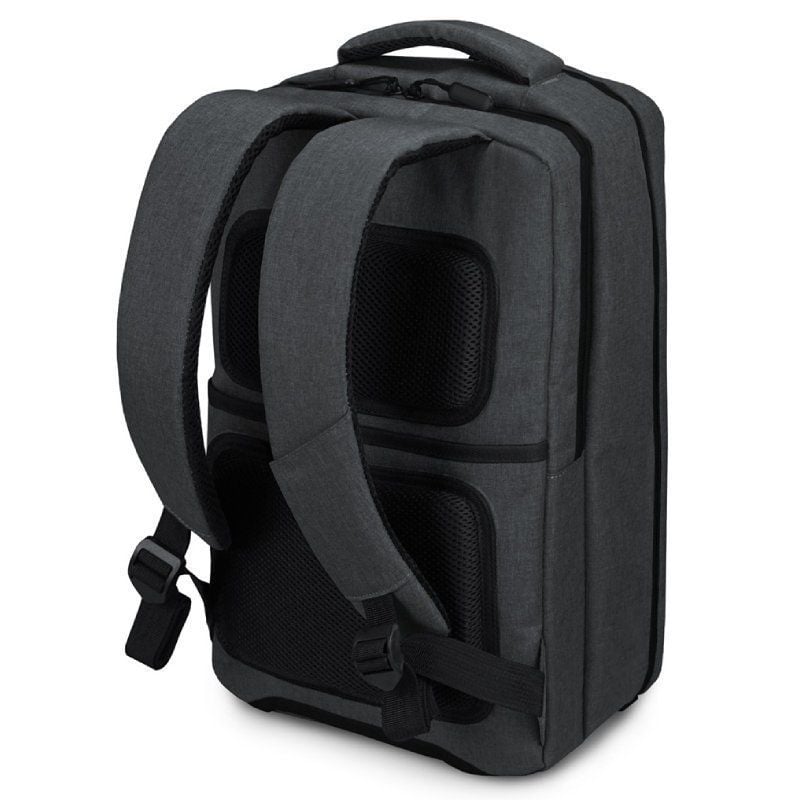 Mochila Subblim Traveller Airpadding para Computadores Portáteis Até 15,6" / Porta USB / Cinzento