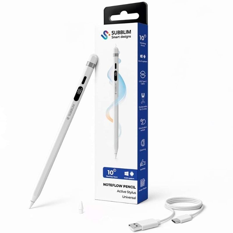 Caneta Subblim Noteflow para Android e Windows / Branco