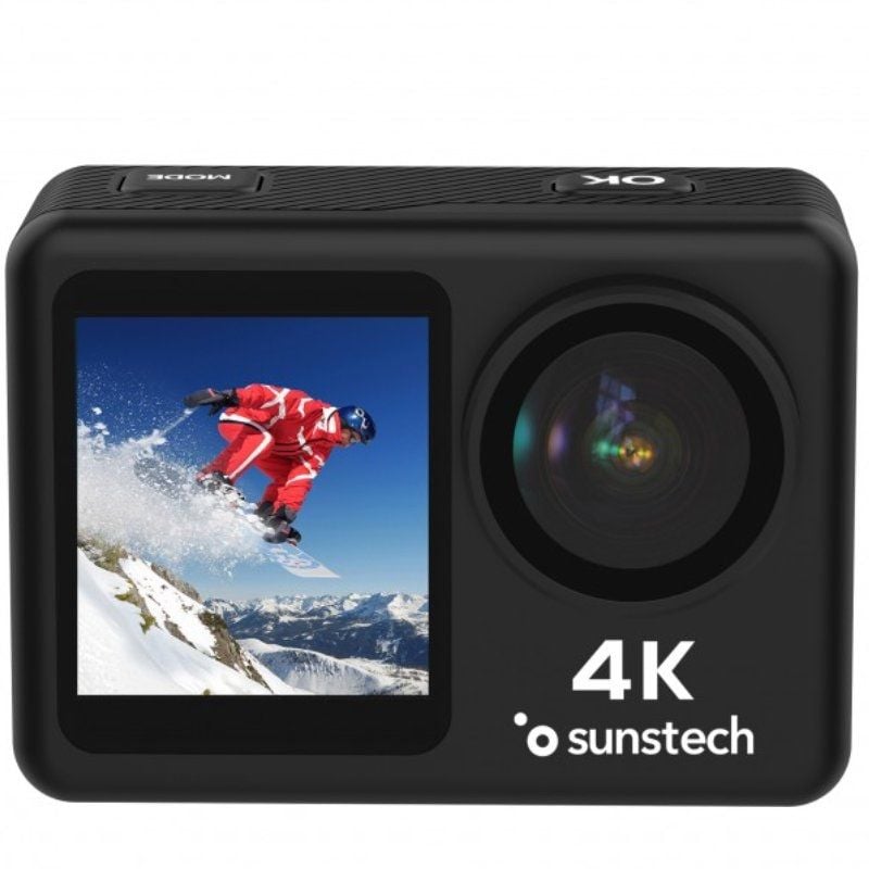 Sunstech Adventure Digital Sports Camera 4K / 16MP / 170º Viewing Angle / Preto