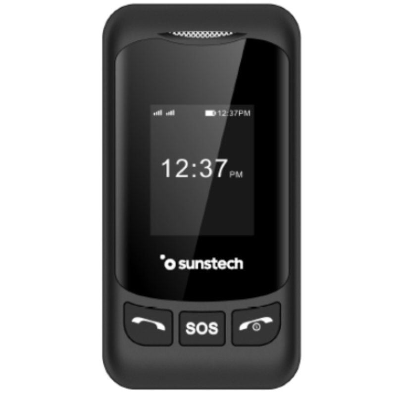 Telemóvel Sunstech CELT26 para Idosos / Preto