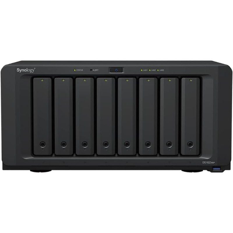 Synology Diskstation Ds1823xs+ NAS / 8 Compartimentos 3,5"- 2,5" / 8GB DDR4 / Formato de Torre