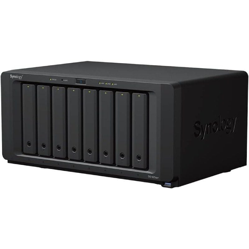 Synology Diskstation Ds1823xs+ NAS / 8 Compartimentos 3,5"- 2,5" / 8GB DDR4 / Formato de Torre