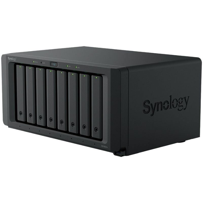 Synology Diskstation Ds1825+ NAS / 8 Compartimentos 3,5"- 2,5" / 32GB DDR4 / Formato de Torre