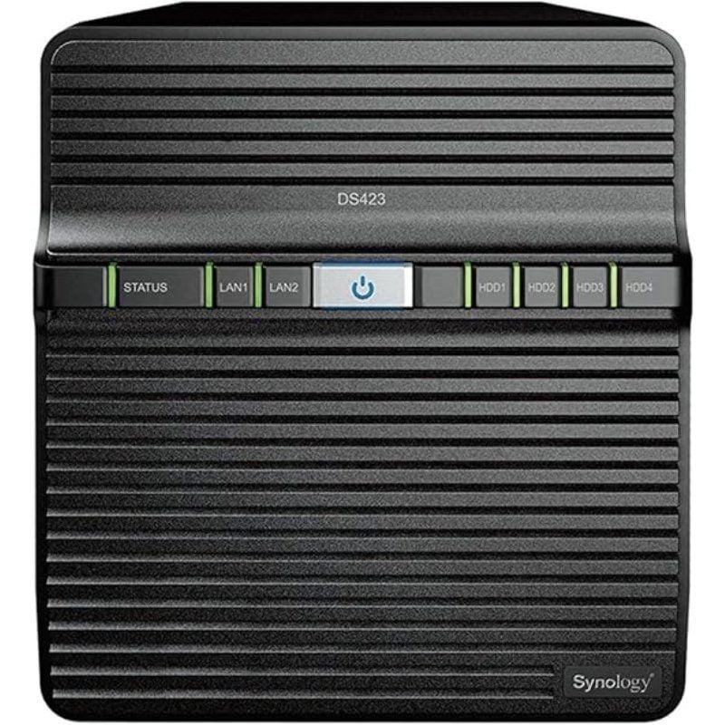 Synology Diskstation DS423 NAS / 4 Compartimentos 3,5"- 2,5" / 2GB DDR4 / Formato de Torre
