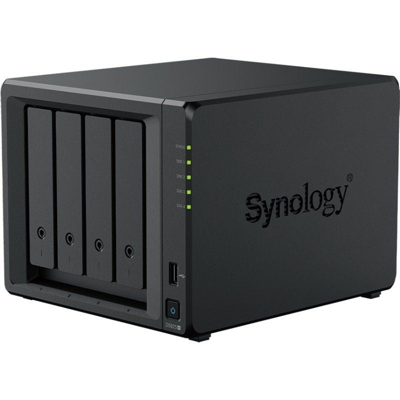 Synology Diskstation Ds925+ NAS / 4 Compartimentos 3,5"- 2,5" / 16GB DDR4 / Formato de Torre