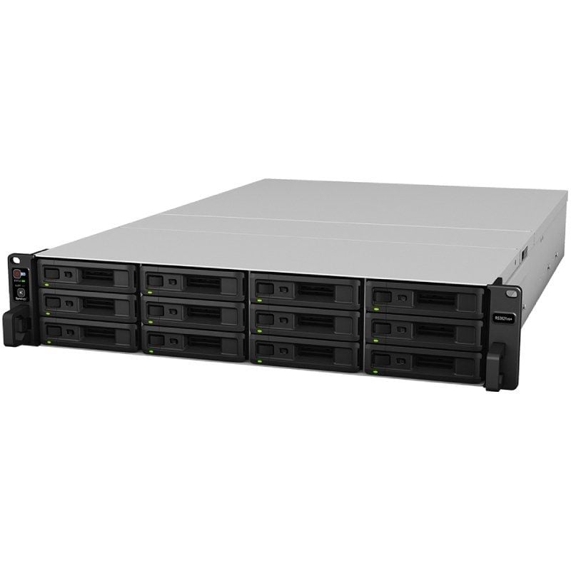 Synology Rackstation Rs3621xs+ NAS / 12 Compartimentos 3,5"- 2,5" / 8GB DDR4 / Formato de Montagem…