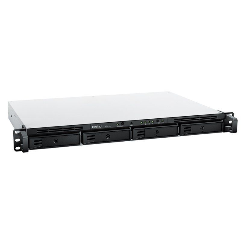 Synology Rackstation Rs422+ NAS / 4 Baías 3,5"- 2,5" / 2GB DDR4 / Formato de Montagem em Bastidor