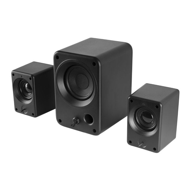 Colunas para Jogos Mars Ms-h21 / 35W / 2.1 / Preto