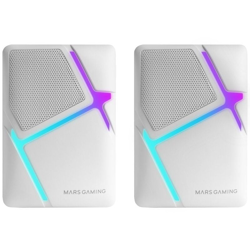 Altifalantes Mars Gaming Ms-h / 10W / 2.0 / Branco