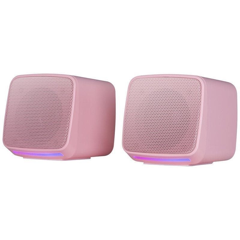 Altifalantes para Jogos Mars Ms-pro / 10W / 1.0 / Rosa