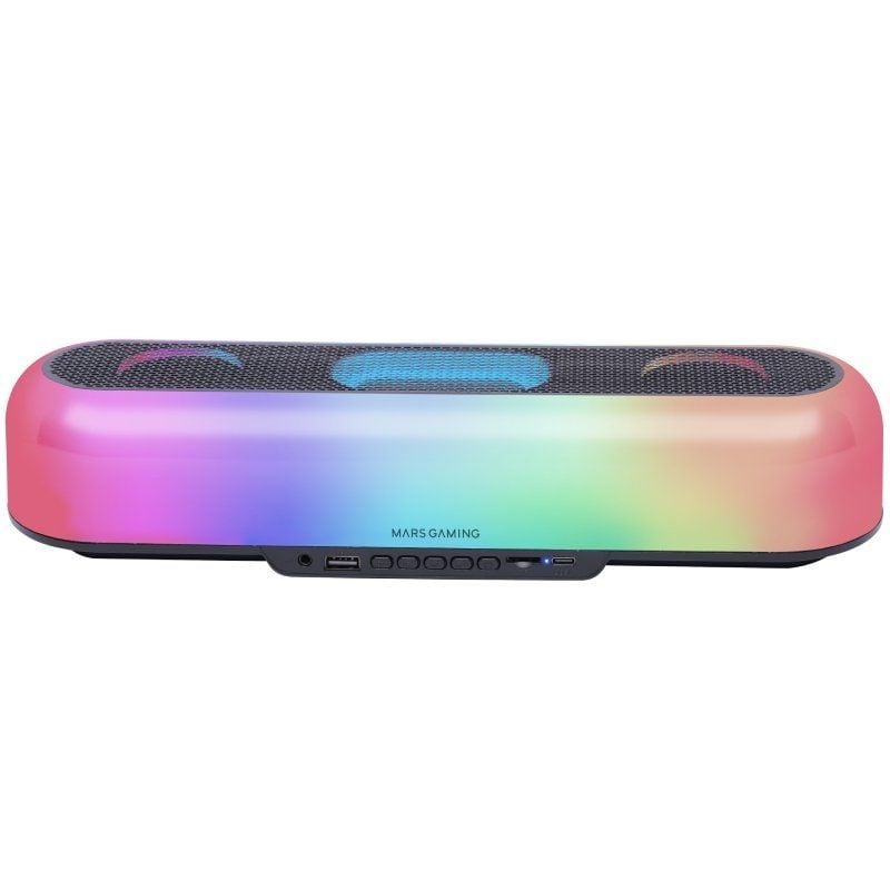 Barra de Som Bluetooth Mars Gaming Msb-orb / 20W / 2.0 / Preto