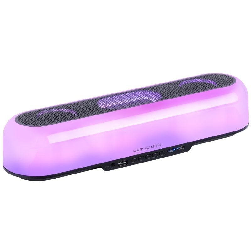Barra de Som Bluetooth Mars Gaming Msb-orb / 20W / 2.0 / Preto