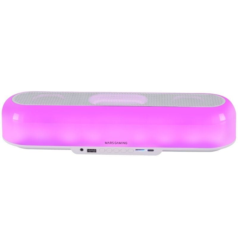 Barra de Som Bluetooth Mars Gaming Msb-orb / 20W / 2.0 / Branco
